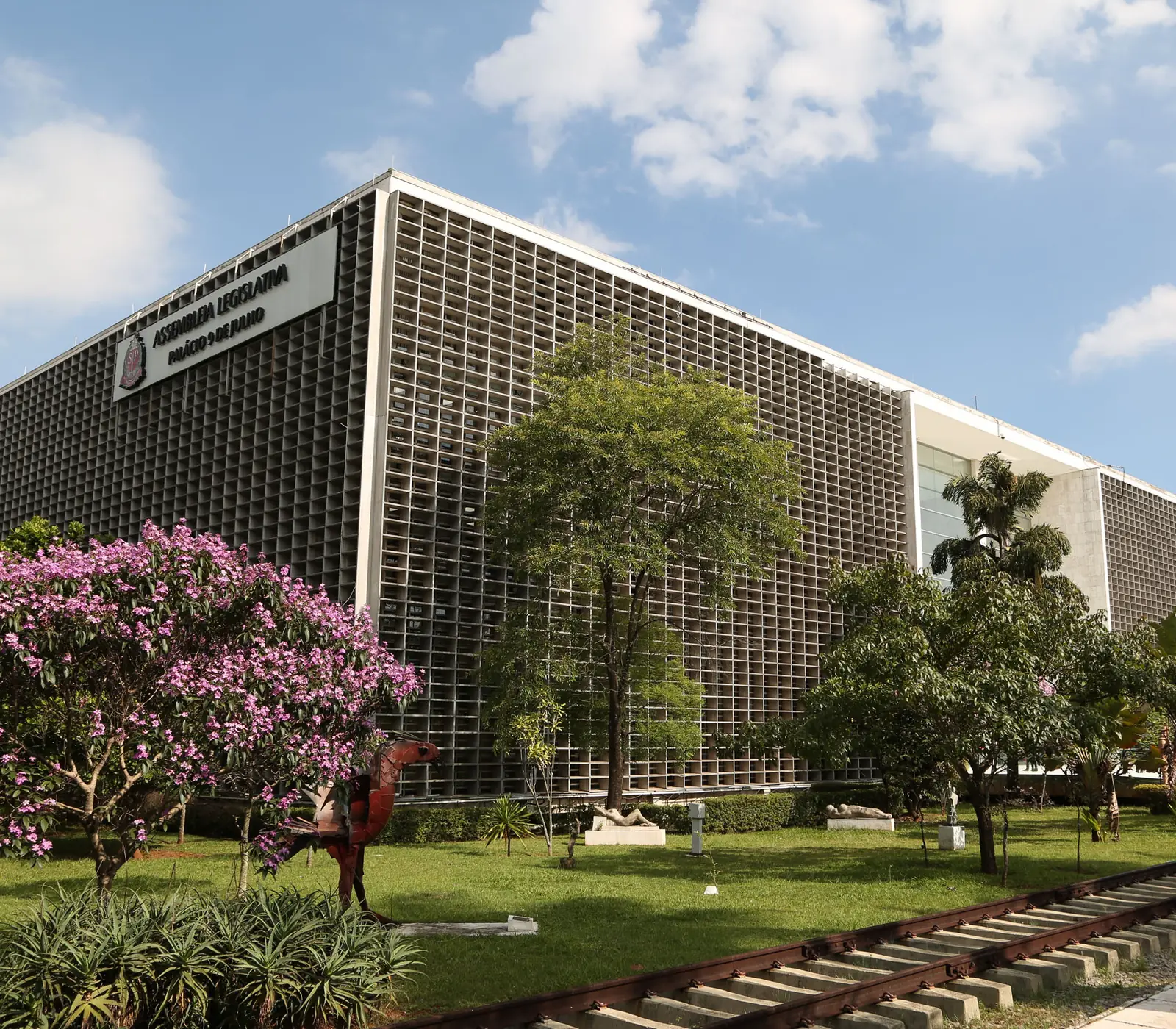 O Palácio 9 de Julho, sede da Assembleia Legislativa de São Paulo.